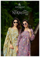 Kavya Kala Nirmohi Vol 5 Lawn Cotton Digital Print Embroidered Designer Suit