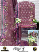 Keval Fab Alija B Vol 43 Designer Lawn Cotton Digital Printed Suit
