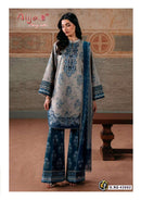 Keval Fab Alija B Vol 43 Premium Lawn Cotton Digital Print Salwar Suit