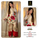 Khas Fashion D No 96 Modal Satin Designer Work Ready Made Pakistani Suit