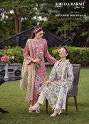 Khudha Baksh Dastaan E Jashan Vol 3 Premium Lawn Cotton Designer Suit