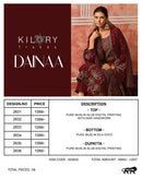 Kilory Trends Dainaa Muslin Digital Printed Designer Suit