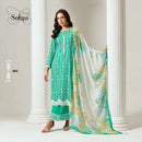 Kimora Sohni Secret Premium Muslin Designer Work Pakistani  Suit