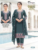 Ashrafi Zarkan Vol 1 Rayon Designer Work Ready Made Suits