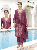 Ashrafi Zarkan Vol 1 Rayon Designer Work Ready Made Suits