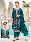 Ashrafi Zarkan Vol 1 Rayon Designer Work Ready Made Suits