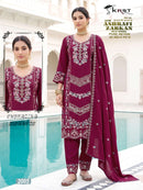Ashrafi Zarkan Vol 1 Rayon Designer Work Ready Made Suits
