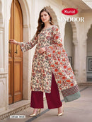 Kunal Fashions Sindoor Heavy Soft Cotton Printed Suit Set