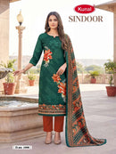 Kunal Fashions Sindoor Heavy Soft Cotton Printed Suit Set