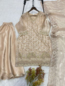 LM 17 Premium Silk Sequence Embroidered Women's Party Wear Suit