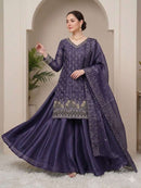 LM 17 Premium Silk Sequence Embroidered Women's Party Wear Suit