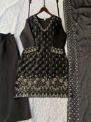LM 17 Premium Silk Sequence Embroidered Women's Party Wear Suit