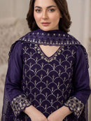 LM 17 Premium Silk Sequence Embroidered Women's Party Wear Suit