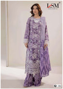 LSM Galleria Firdous Queen Vol 20 Lawn Premium Ready Made Suit