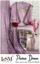 LSM Galleria Vol 24 Designer Heavy Luxury Lawn Pakistani Suit