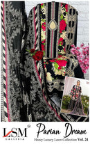 LSM Galleria Vol 24 Designer Heavy Luxury Lawn Pakistani Suit