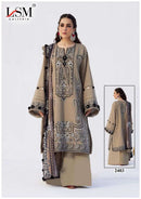 LSM Galleria Vol 24 Designer Heavy Luxury Lawn Pakistani Suit