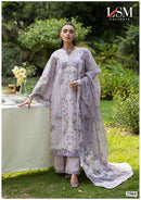 LSM Galleria Parian Dream Vol 25 Luxury Lawn Cotton Digital Printed Suit