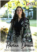 LSM Galleria Parian Dream Vol 22 Heavy Luxury Lawn Ready Made Suit