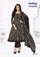 Madhav Fashion Anarkali Vol 1 Premium Cotton Kurti Pant & Dupatta Set