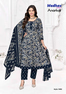 Madhav Fashion Anarkali Vol 1 Premium Cotton Kurti Pant & Dupatta Set