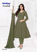Madhav Fashion Anarkali Vol 1 Premium Cotton Kurti Pant & Dupatta Set
