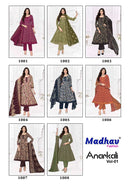 Madhav Fashion Anarkali Vol 1 Premium Cotton Kurti Pant & Dupatta Set