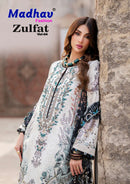 Madhav Fashion Zulfat Vol 4 Lawn Cotton Digital Print Salwar Suits