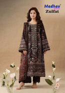 Madhav Zulfat Vol 5 Premium Lawn Cotton Digital Print Suit Set