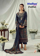 Madhav Zulfat Vol 5 Premium Lawn Cotton Digital Print Suit Set