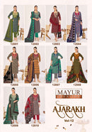 Mayur Creation Ajarakh Vol 12 Premium Ready to Wear Ethnic Suits