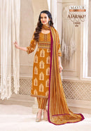 Mayur Creation Ajrakh Vol 13 Designer Ready Made Suit