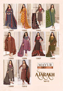 Mayur Creation Ajrakh Vol 13 Designer Ready Made Suit