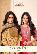Mayur Golden Tree Vol 6 Premium Cotton Printed Ready Made Suit