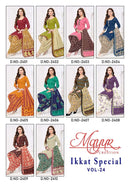 Ikkat Special Vol 24 By Mayur Creation Cotton Ethnic Printed Suits