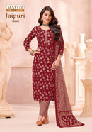 Mayur Creation Jaipuri Vol 16 Designer Cotton Printed Suit