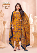 Mayur Creation Jaipuri Vol 16 Designer Cotton Printed Suit