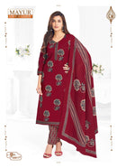 Mayur Creation Khushi Vol 84 Cotton Printed Pakistani Suit