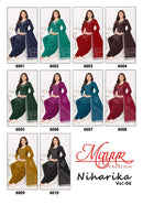 Mayur Creation Niharika Vol 6 Designer Cotton Bandhani Patiyala Suit Set
