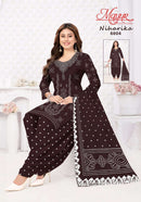Mayur Creation Niharika Vol 6 Designer Cotton Bandhani Patiyala Suit Set