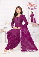 Mayur Creation Niharika Vol 6 Designer Cotton Bandhani Patiyala Suit Set