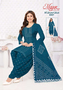 Mayur Creation Niharika Vol 6 Designer Cotton Bandhani Patiyala Suit Set