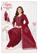 Mayur Creation Niharika Vol 6 Designer Cotton Bandhani Patiyala Suit Set