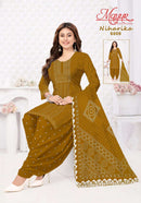 Mayur Creation Niharika Vol 6 Designer Cotton Bandhani Patiyala Suit Set