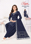 Mayur Creation Niharika Vol 6 Designer Cotton Bandhani Patiyala Suit Set