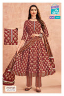 Anarkali Vol 11 By MCM Elegant Fully Stitched Cotton Ethnic Wear Set