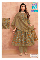 Anarkali Vol 11 By MCM Elegant Fully Stitched Cotton Ethnic Wear Set