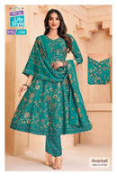 MCM Lifestyle Anarkali Vol 12 Cotton Printed Anarkali Gown