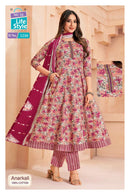 MCM Lifestyle Anarkali Vol 12 Cotton Printed Anarkali Gown