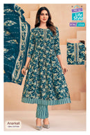 MCM Lifestyle Anarkali Vol 12 Cotton Printed Anarkali Gown